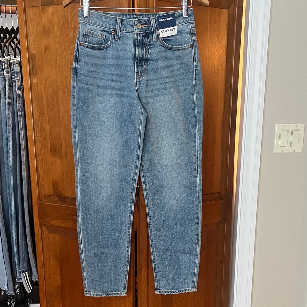Old Navy Women's OG straight Ankle Jeans -size 0-NWT